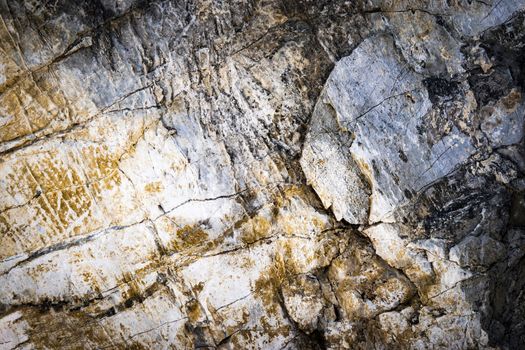 background abstract pattern on limestone rock