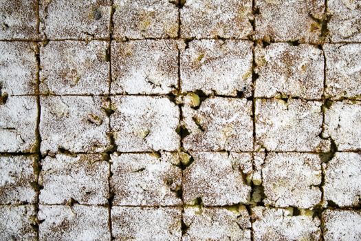 abstract background or texture sliced apple cake