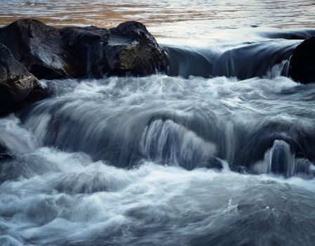 abstract seasonal background water cascades fall