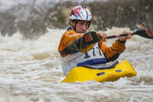 Kayaker's competition