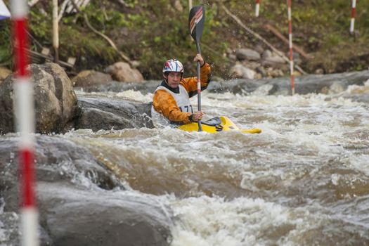 Kayaker's competition