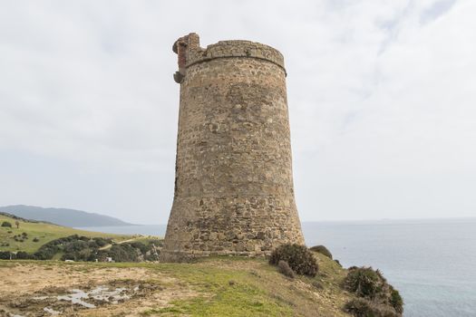 Guadalmesi watchtower, Strait Natural Park, Cadiz, Spain