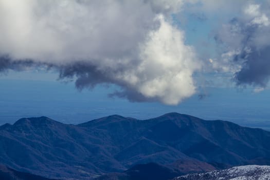 Snow mountains in Chile, Ands september 2013