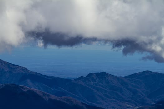 Snow mountains in Chile, Ands september 2013