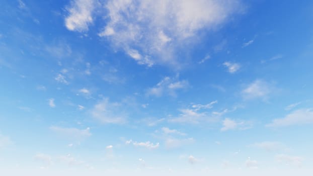 Cloudy blue sky abstract background, blue sky background with tiny clouds, 3d rendering

