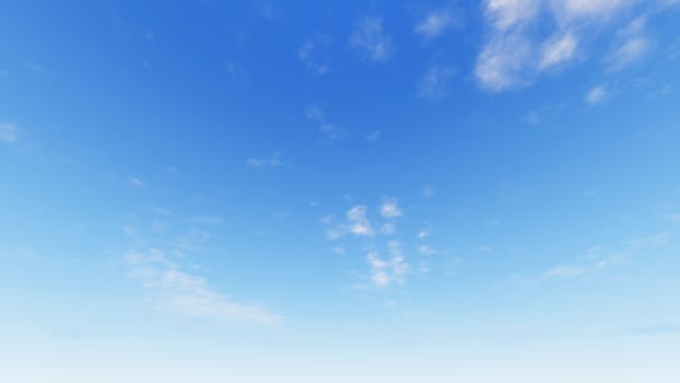 Cloudy blue sky abstract background, blue sky background with tiny clouds, 3d rendering

