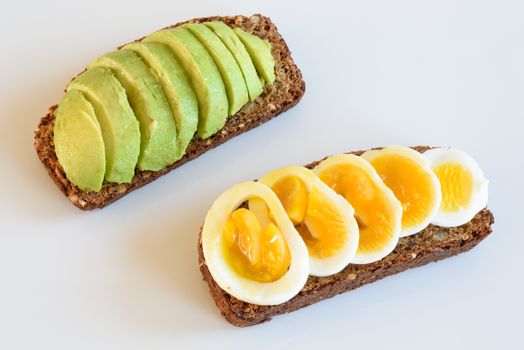 Wholemeal Sandwich with Avocado and Egg