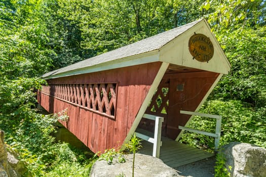 The Nissitissit Covered Bridge is a covered pedestrian footbridge located in Brookline, New Hampshire.