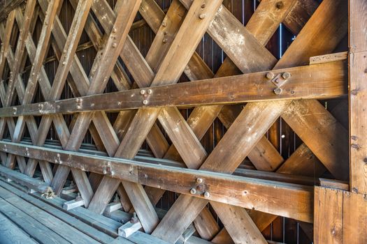 The Contoocook Railroad Bridge is a covered bridge on the former Contoocook Valley (first Concord & Claremont, later Boston & Maine) Railroad line spanning the Contoocook River in the center of the village of Contoocook, New Hampshire.