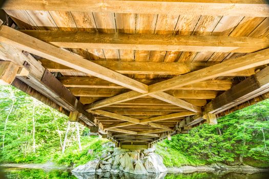 The Dalton Covered Bridge is a historic covered bridge that carries Joppa Road over the Warner River in Warner, New Hampshire.