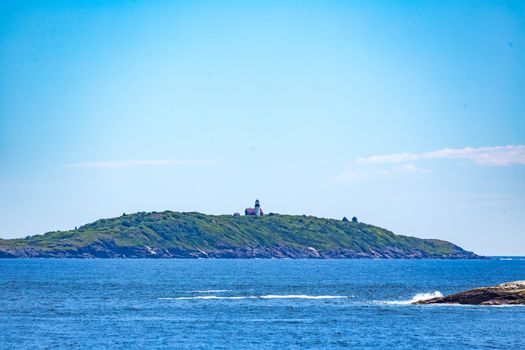 Seguin Light is a lighthouse on Seguin Island, in the Gulf of Maine south of the mouth of the Kennebec River, Maine. Established in 1795, it is the second-oldest of Maine's coastal lighthouses, and the only lighthouse in the state housing a first-order Fresnel lens.