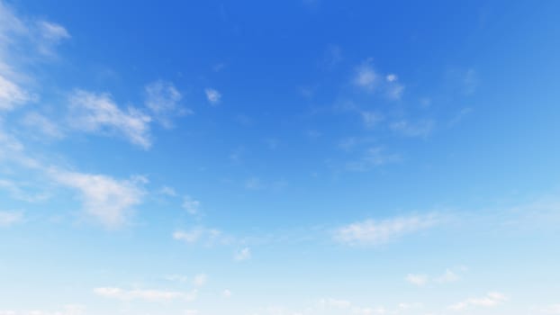 Cloudy blue sky abstract background, blue sky background with tiny clouds, 3d rendering

