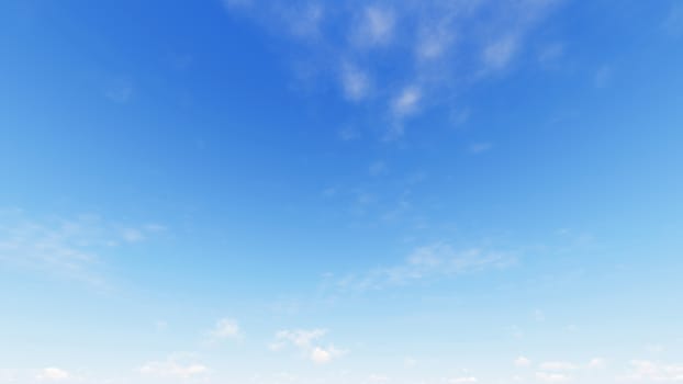 Cloudy blue sky abstract background, blue sky background with tiny clouds, 3d rendering

