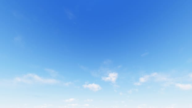 Cloudy blue sky abstract background, blue sky background with tiny clouds, 3d rendering

