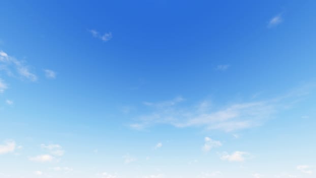 Cloudy blue sky abstract background, blue sky background with tiny clouds, 3d rendering

