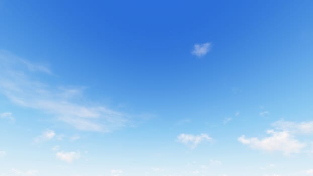 Cloudy blue sky abstract background, blue sky background with tiny clouds, 3d rendering

