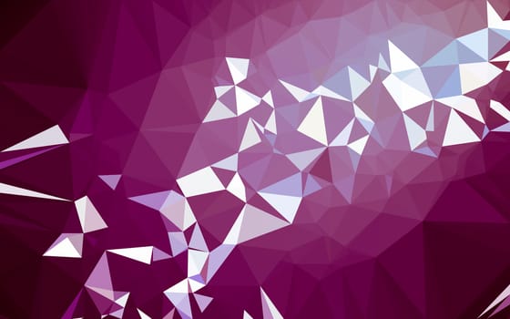 Abstract low poly background, geometry triangle, mosaic pastel color background