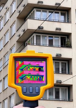 Recording Heat Loss of the Block of Flats with Infrared Thermal Camera in Hand. 