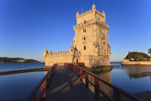 Belem Tower - Torre De Belem In Lisbon, Portugal 