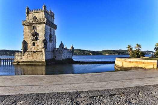 Belem Tower - Torre De Belem In Lisbon, Portugal 