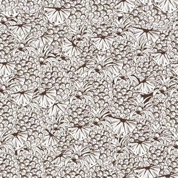 Seamless pattern background texture in vintage style.