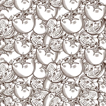 Seamless pattern background texture in vintage style.