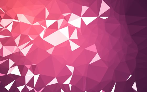 Abstract low poly background, geometry triangle, mosaic pastel color background