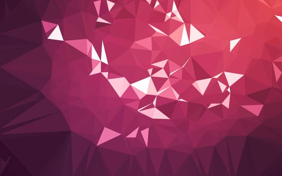 Abstract low poly background, geometry triangle, mosaic pastel color background