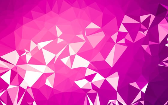 Abstract low poly background, geometry triangle, mosaic pastel color background