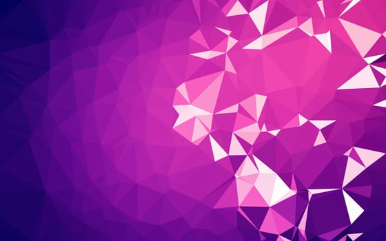 Abstract low poly background, geometry triangle, mosaic pastel color background