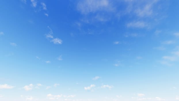 Cloudy blue sky abstract background, blue sky background with tiny clouds, 3d rendering

