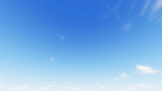 Cloudy blue sky abstract background, blue sky background with tiny clouds, 3d rendering

