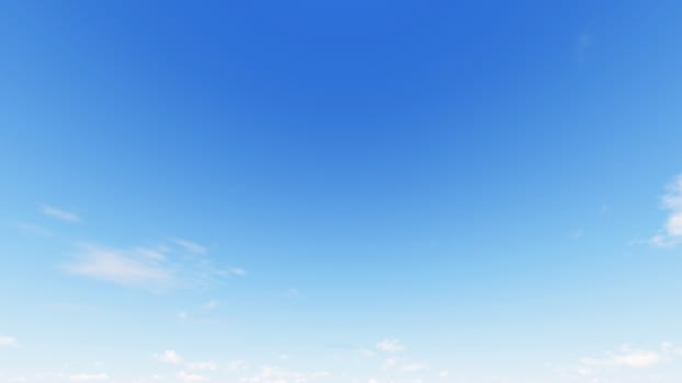 Cloudy blue sky abstract background, blue sky background with tiny clouds, 3d rendering

