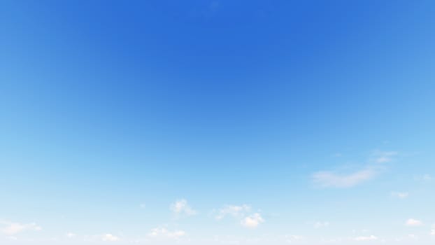 Cloudy blue sky abstract background, blue sky background with tiny clouds, 3d rendering

