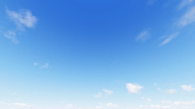 Cloudy blue sky abstract background, blue sky background with tiny clouds, 3d rendering

