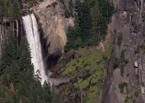Yosemite Falls from Glacier Point, Yosemite National Park