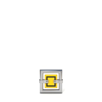 Framed traffic road sign PERIOD 3D render illustration isolated on white background