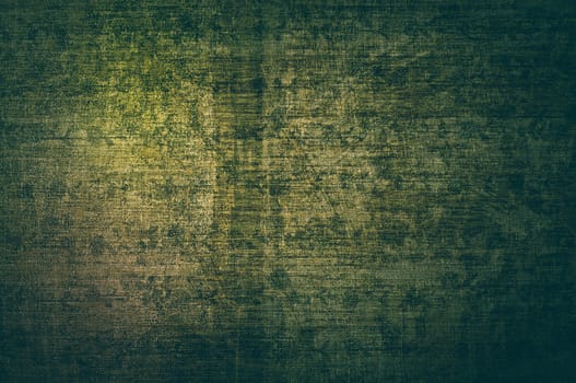 Aged Green Canvas Backdrop. Green Organic Like Mossy Background.
