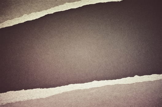 Brown Torn Paper Background. Browny Paper Backdrop with Copy Space.