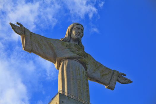 Jesus Christ monument  in Lisbon, Portugal