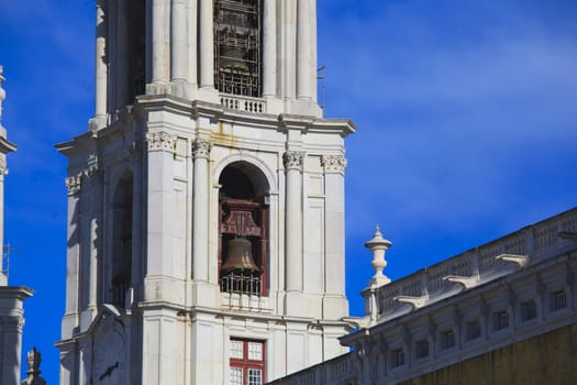 Mafra National palace  , cathedral and convent, in Portugal