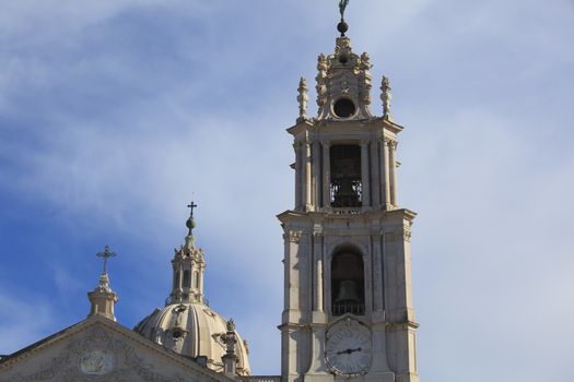 Mafra National palace  , cathedral and convent, in Portugal