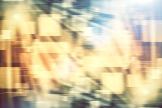 Colorful Motion Background Illustration. Cool Full of Colors Abstraction.
