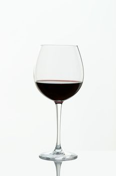 Wineglass, red wine from Rioja