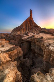 Castil de Tierra in Las Bardenas