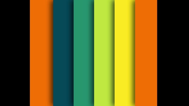 Abstract background with colorful lines. 3d rendering