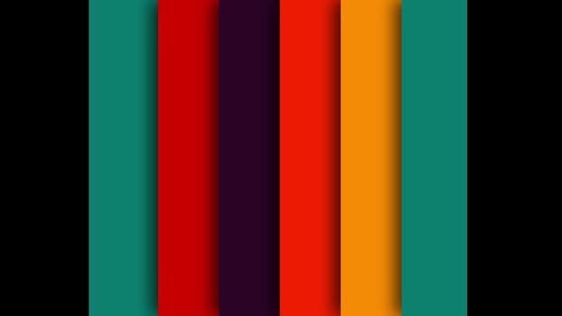 Abstract background with colorful lines. 3d rendering