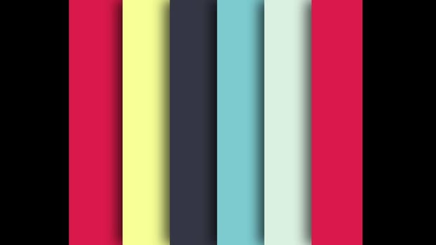Abstract background with colorful lines. 3d rendering