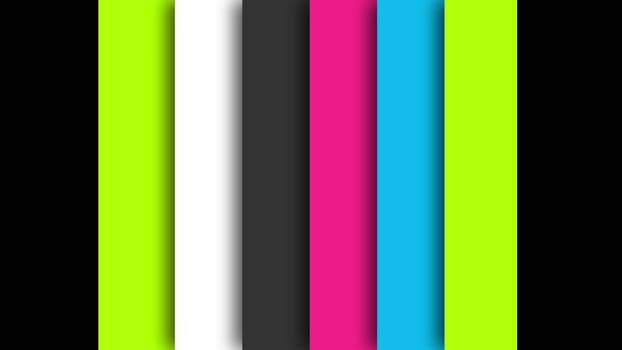 Abstract background with colorful lines. 3d rendering