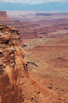 Utah Canyonland Landscape. South East Utah. Canyonland State Park. USA